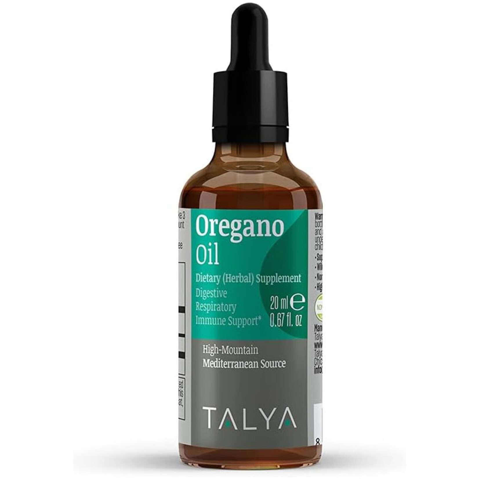Talya Oregano Oil Mediterranean Source (20ml) Talya