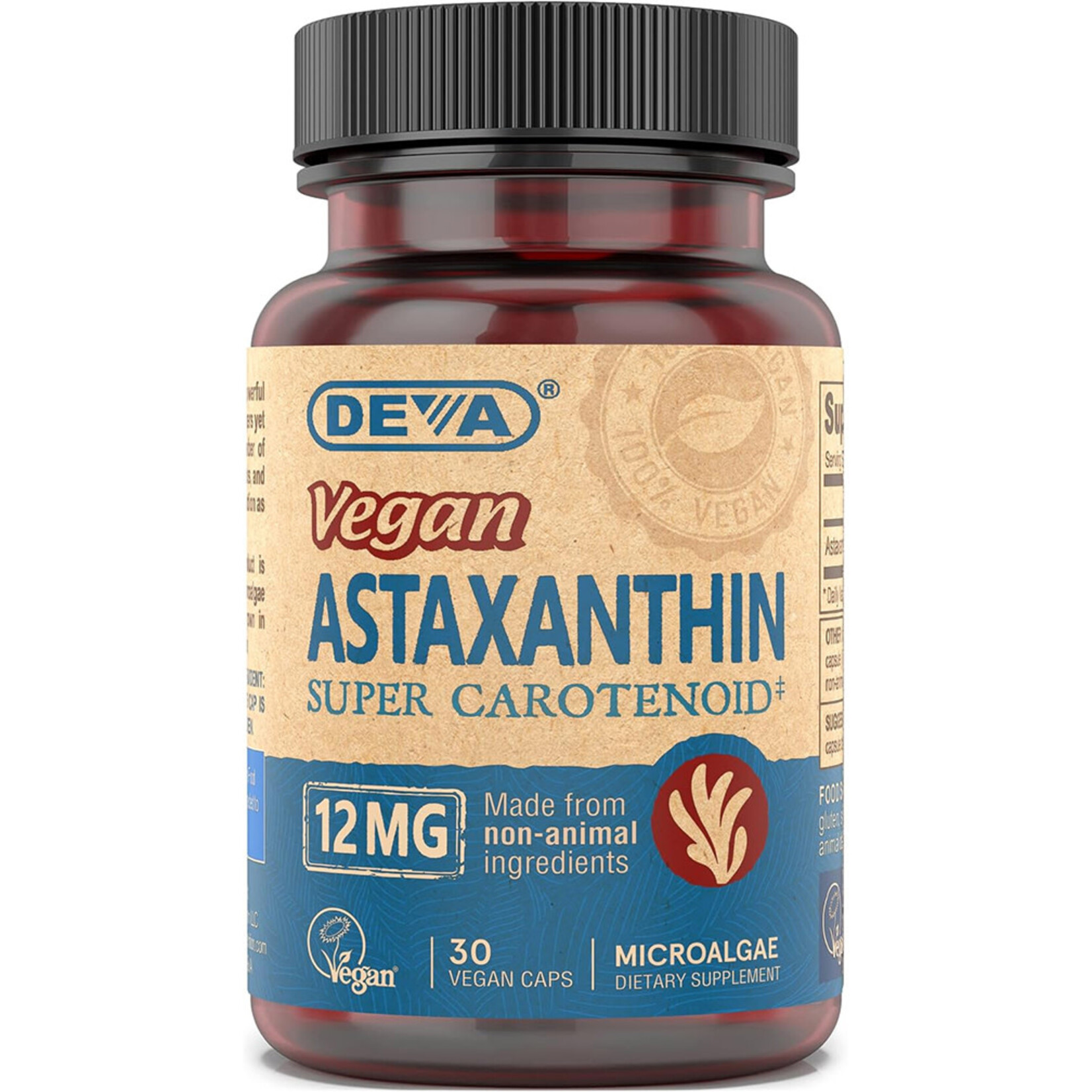Deva Vegan Astaxanthin 12mg (30vcaps) Deva