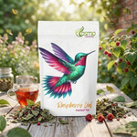 Cosmo Tea & Tea Raspberry Leaf Loose Leaf Tea (35g) Cosmo Tea & Tea