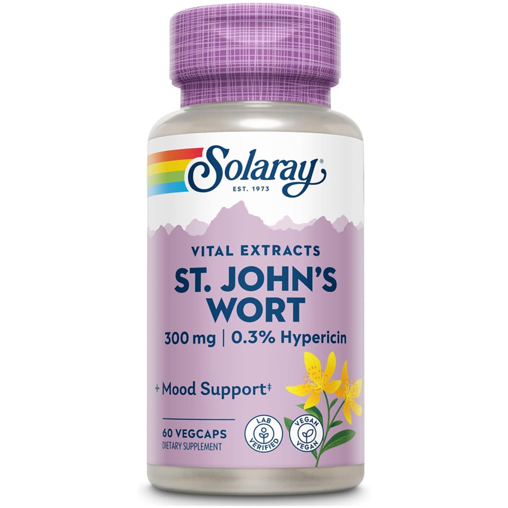 Solaray St. John's Wort 300mg (60vcaps) Solaray