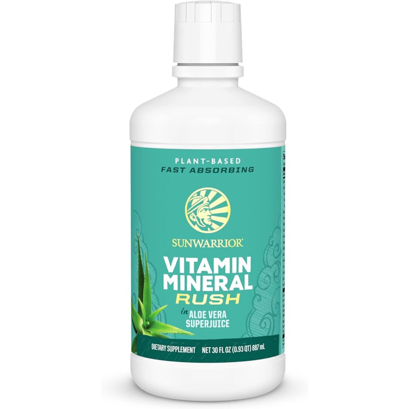 Sunwarrior Vitamin Mineral Rush Aloe Vera (30floz) Sunwarrior