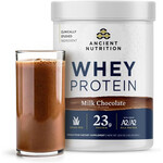 Ancient Nutrition Grass Fed Whey Protein Milk Choc (22.8oz) Ancient Nutrition