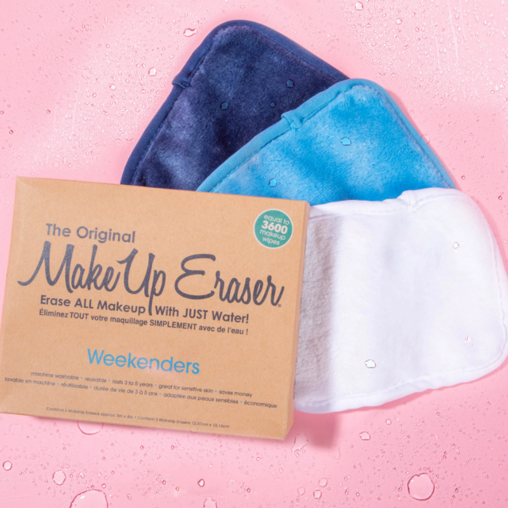 Orginal Makeup Eraser Weekender Blue 3 Day Set
