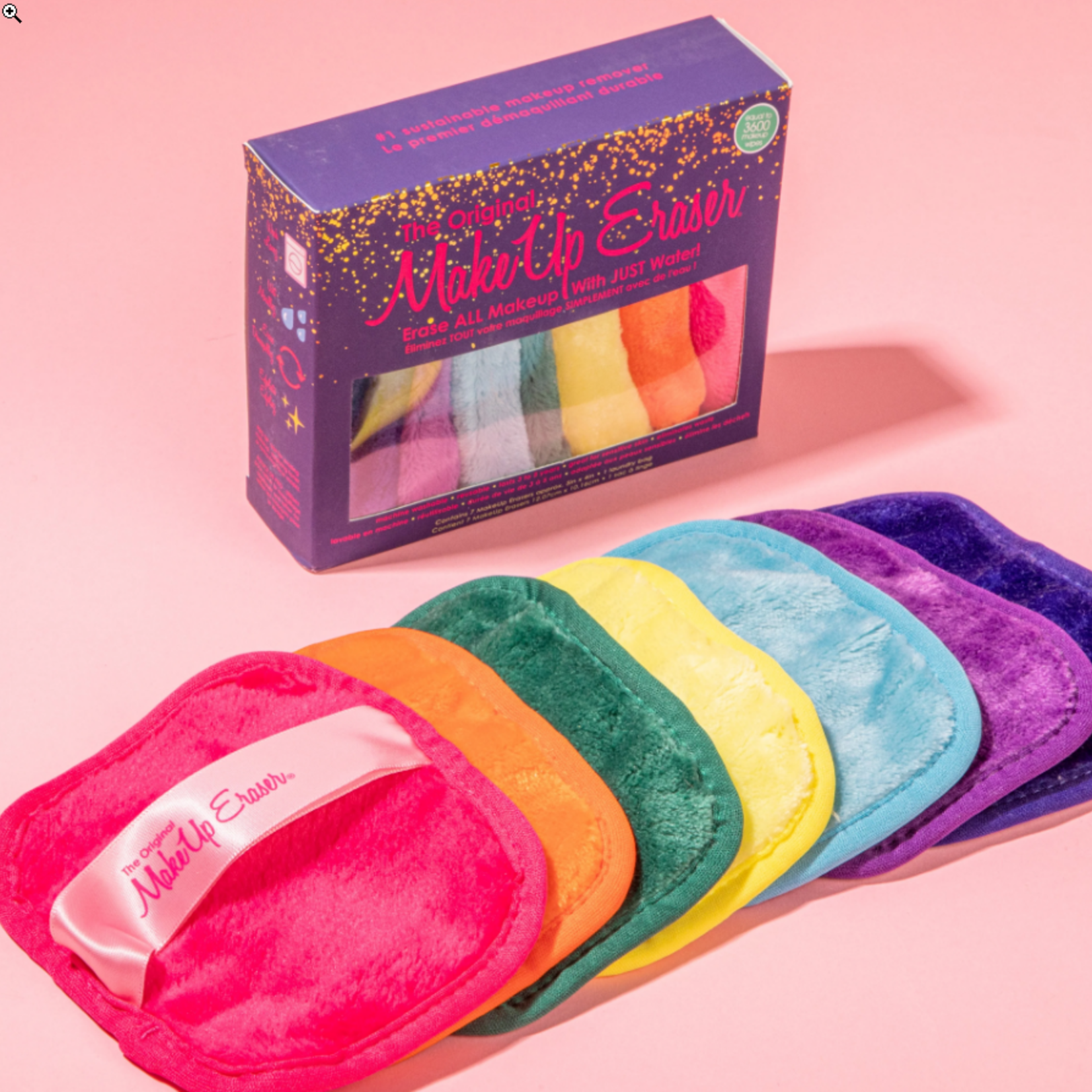 Orginal Makeup Eraser Bold Colors Makeup Eraser 7 Day Set