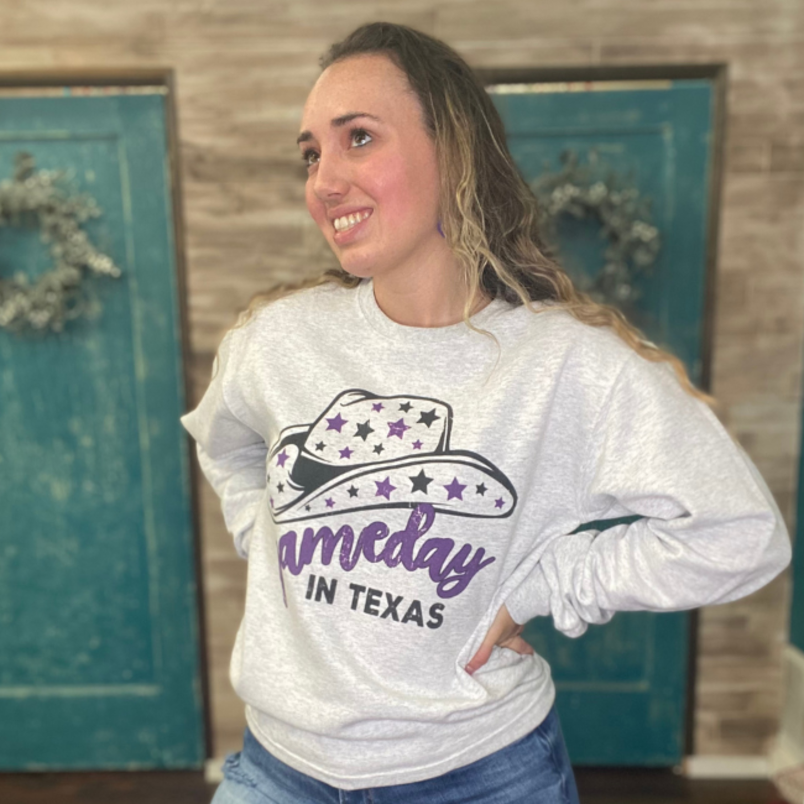 Bling N Sports Gameday in Texas Sweater