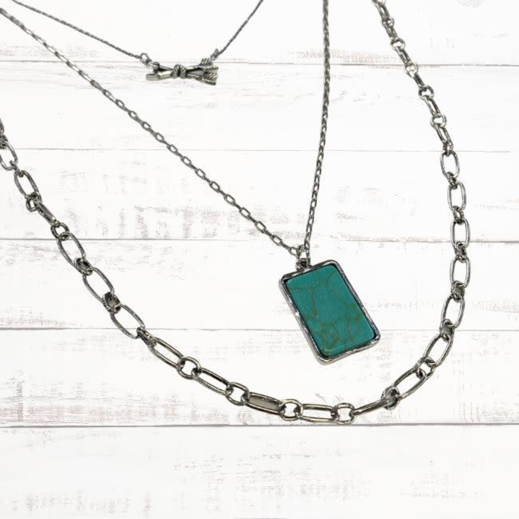 West & Co Layered Turquoise & Arrows
