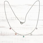 Silver Stud Necklace