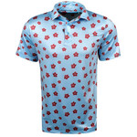 Etonic Etonic - Golf Azalea All Over Print Polo - XL Light Blu