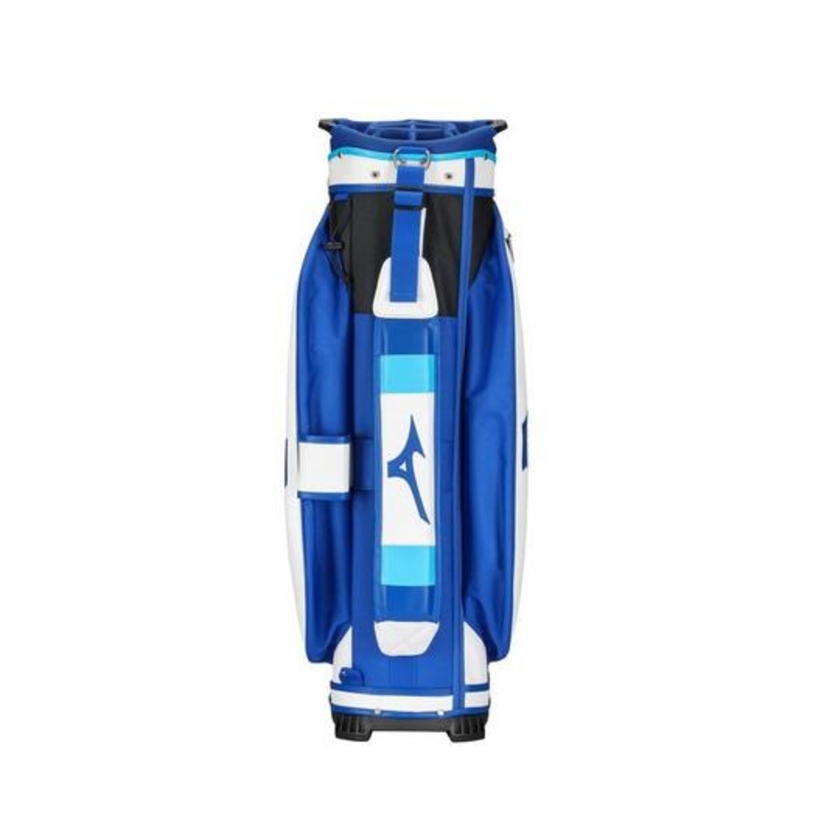 Mizuno Mizuno - Tour Cart (Leather White & Blue) - Cart Bag