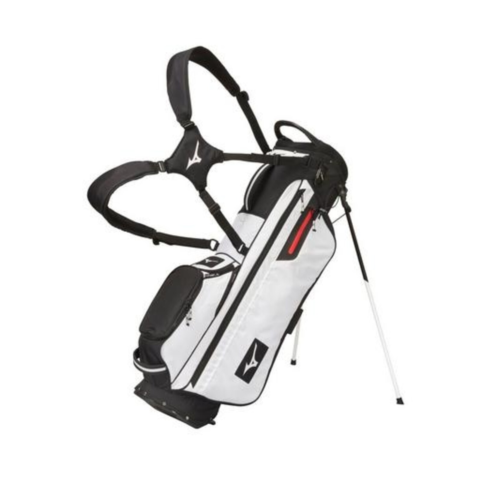 Mizuno Mizuno - BR-D3 (White/Black) 4-way - Stand Bag