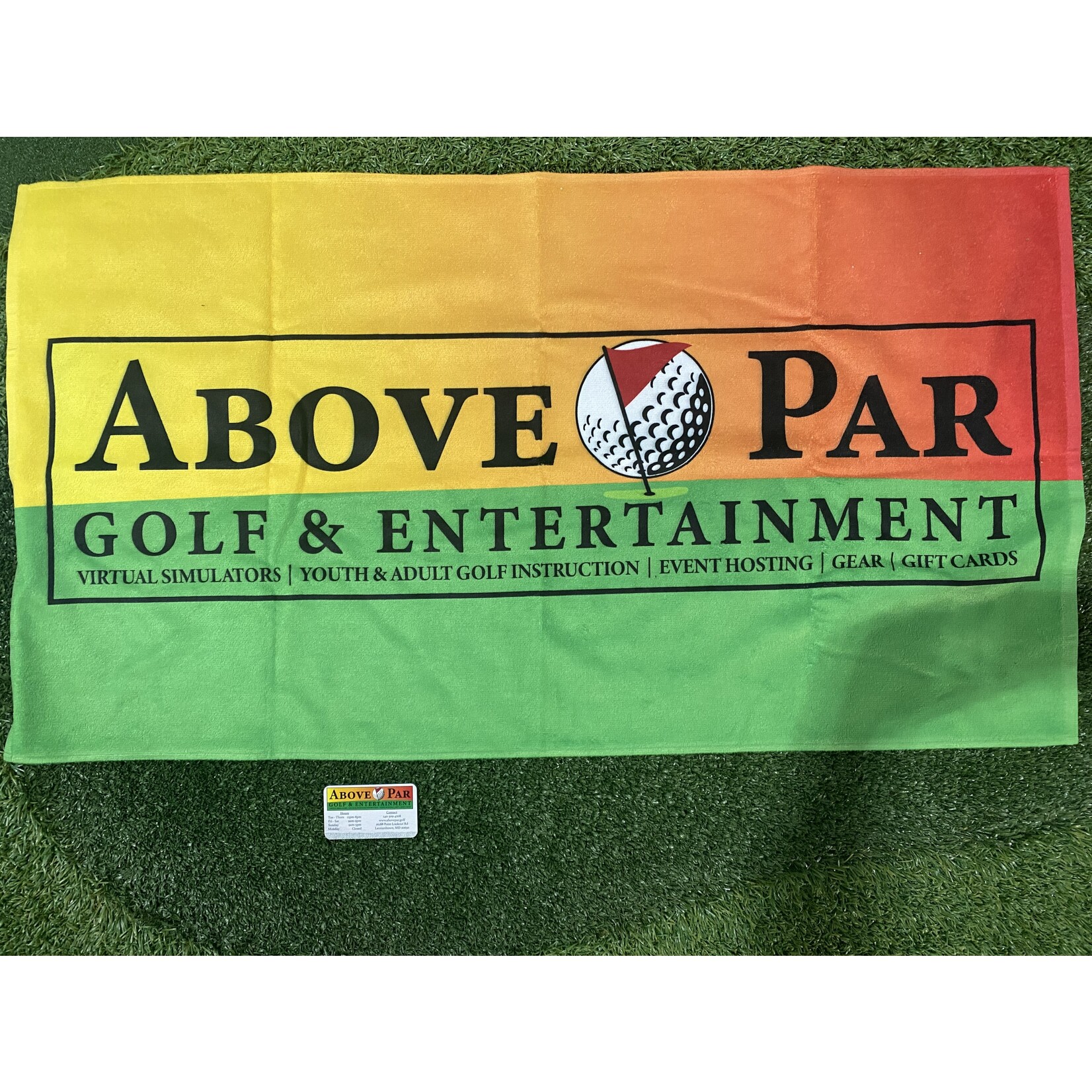Above Par Golf Towel
