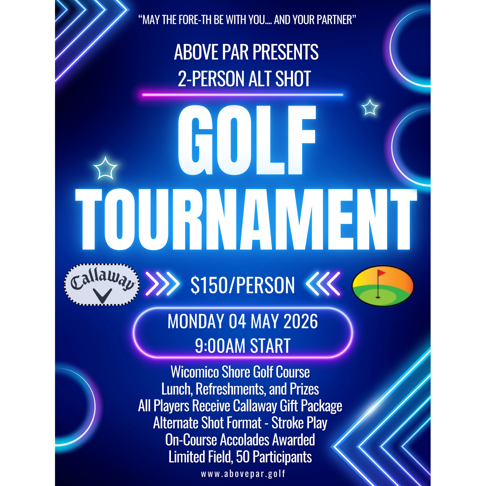 Above Par Golf Alt Shot Player Entry:  4 May 2026