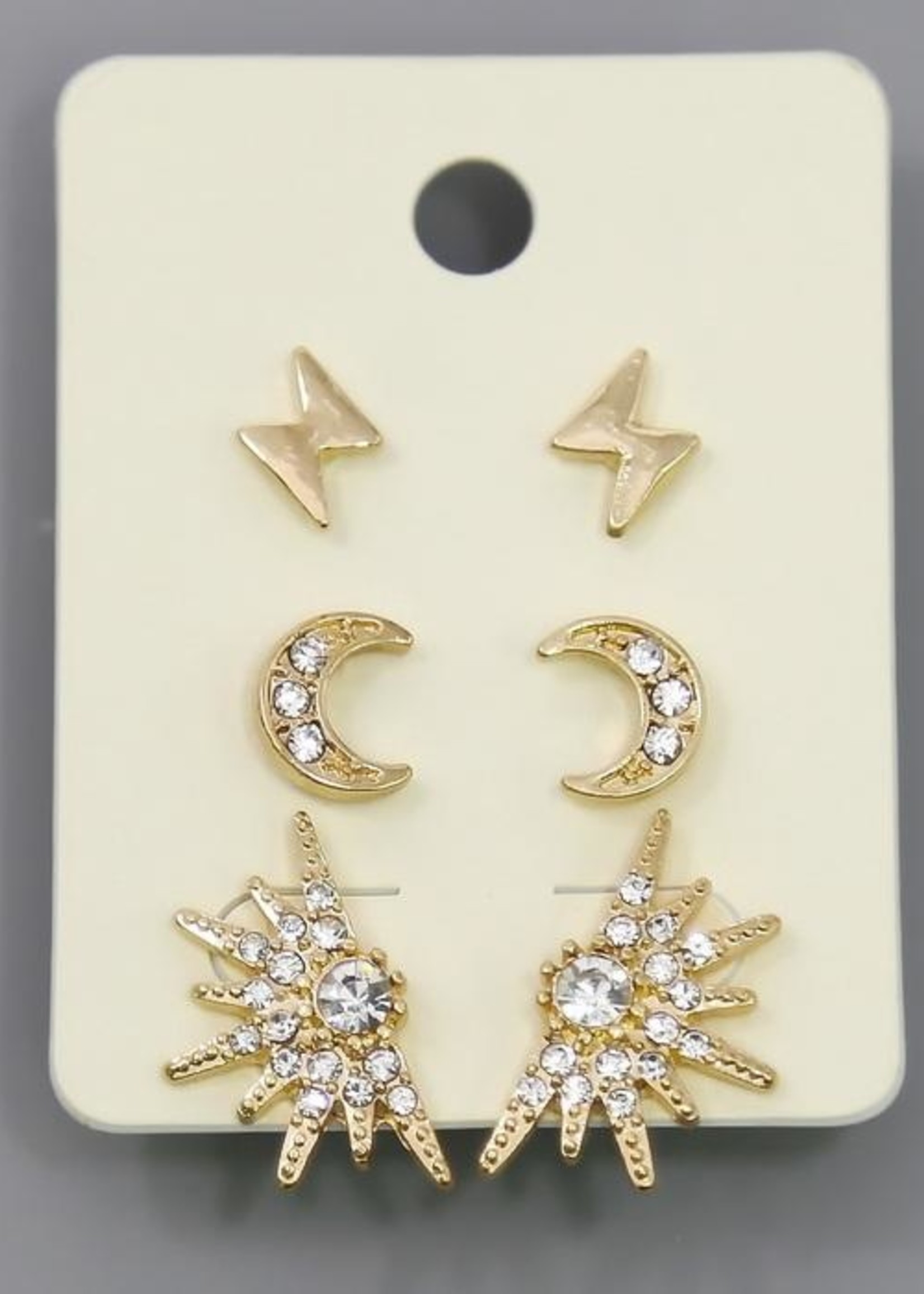 Lightening Bolt Stud Set