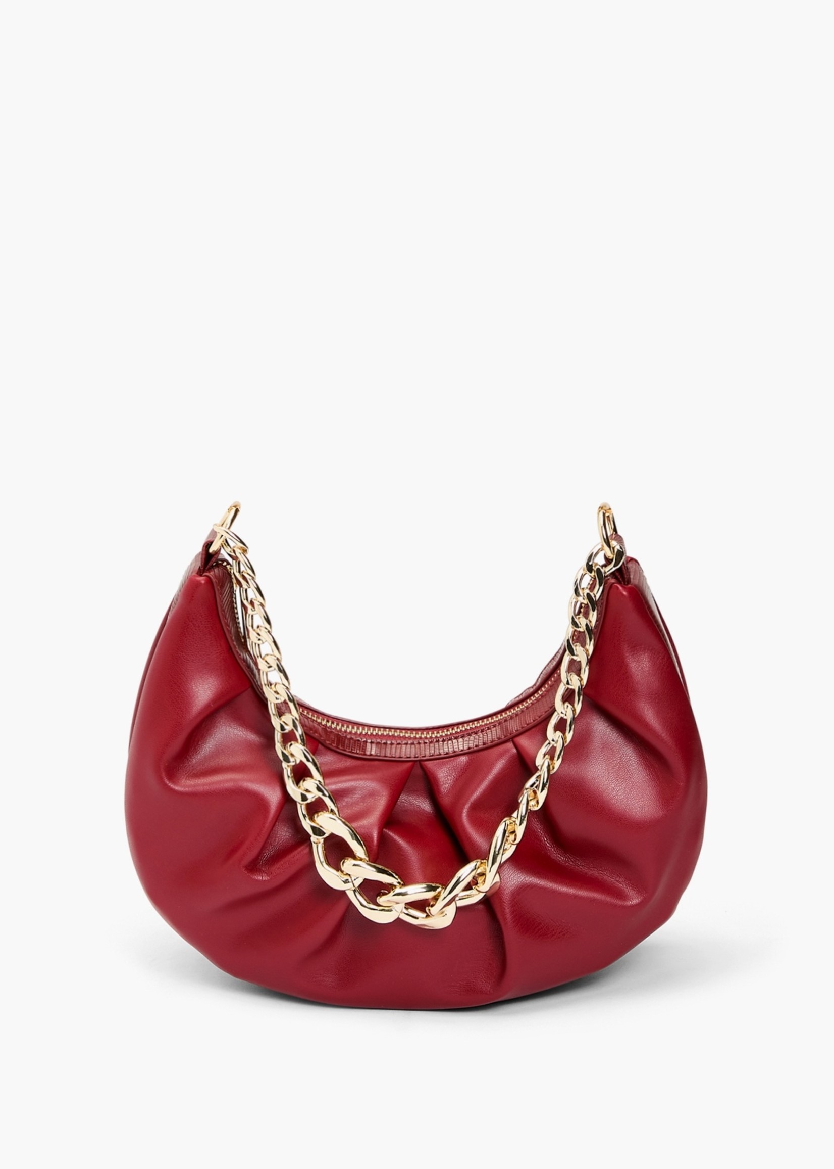 Ruffle Shoulder Bag