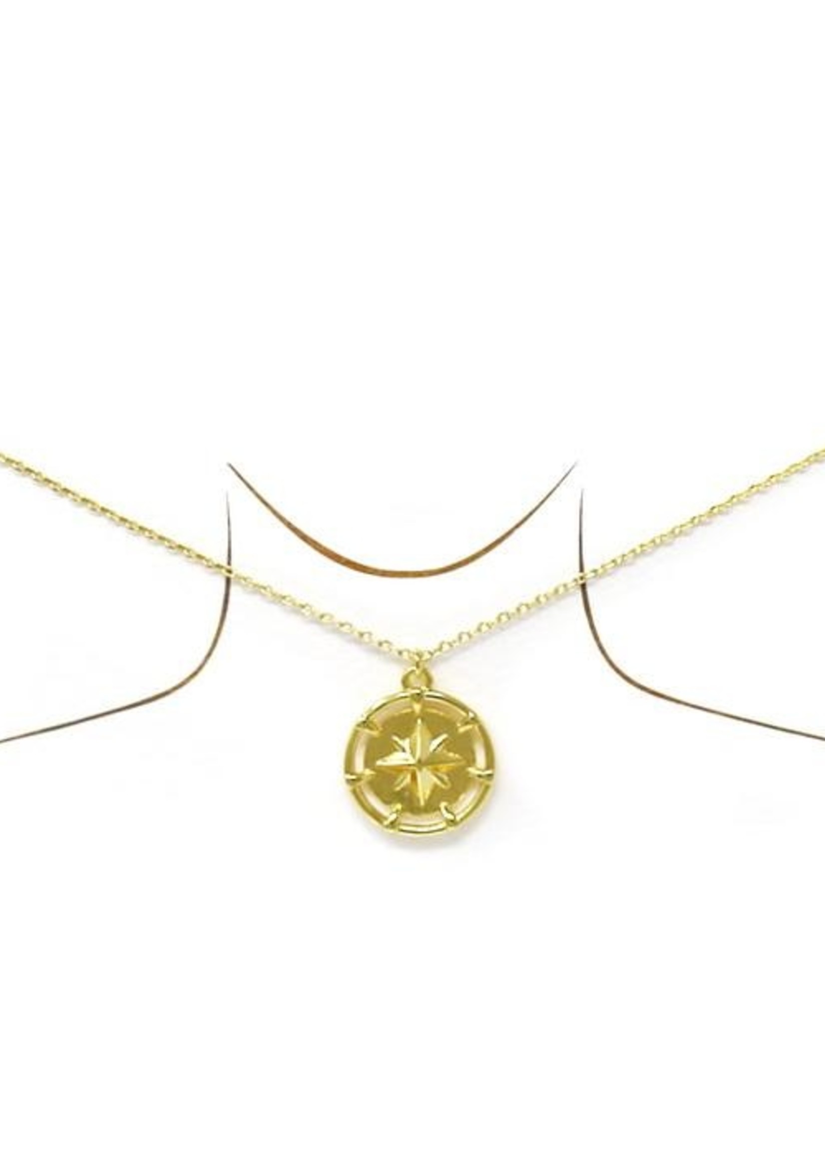 Short Compass Necklace