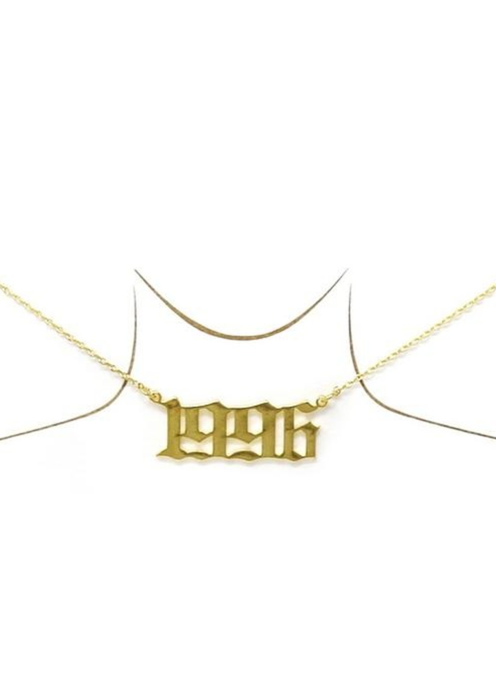 Birth Year Necklace