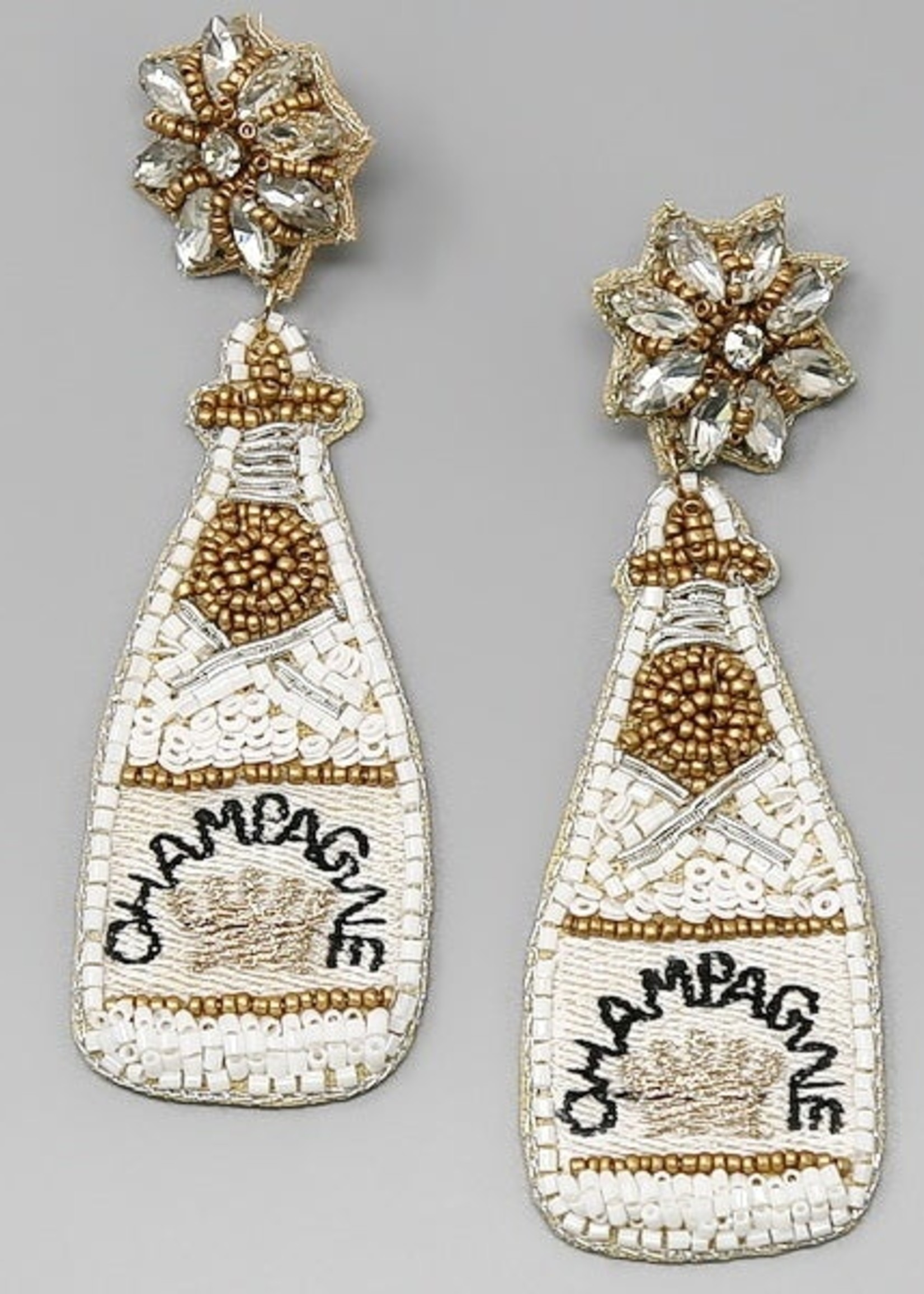 Champagne Earrings