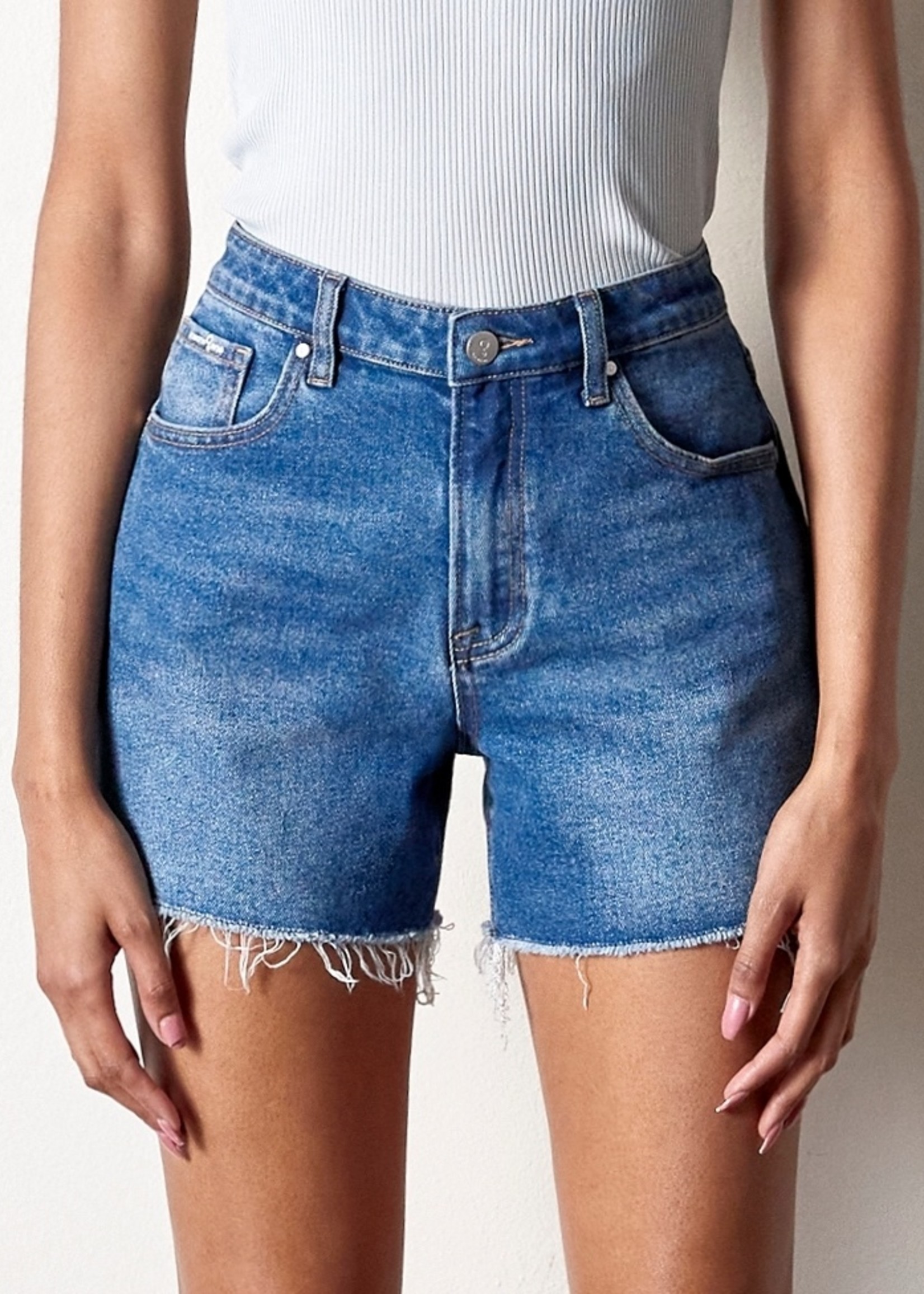 High Rise Midi Short