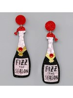 Fizz the Season Earrings