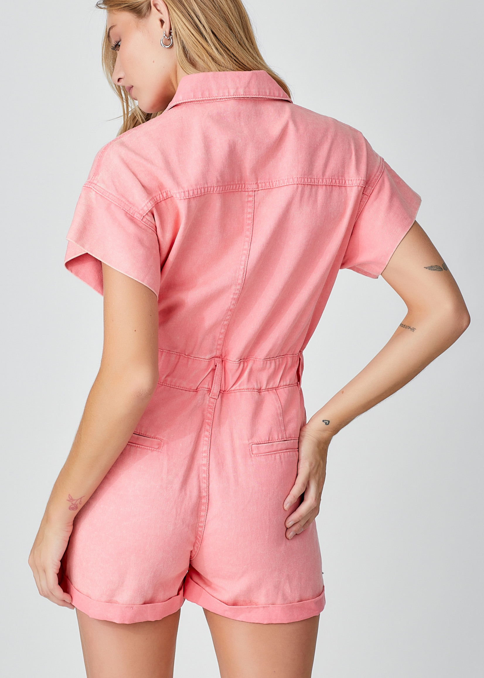 Anabelle Pink Romper