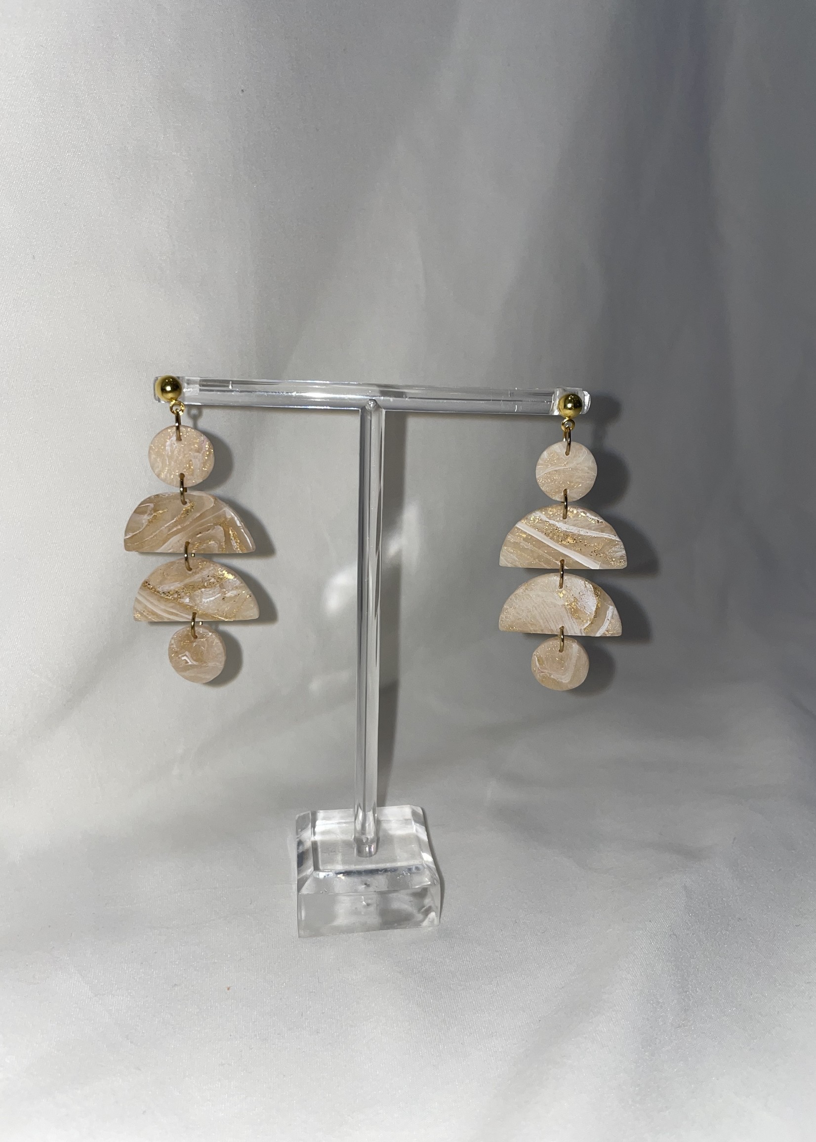 Four Tier Earrings