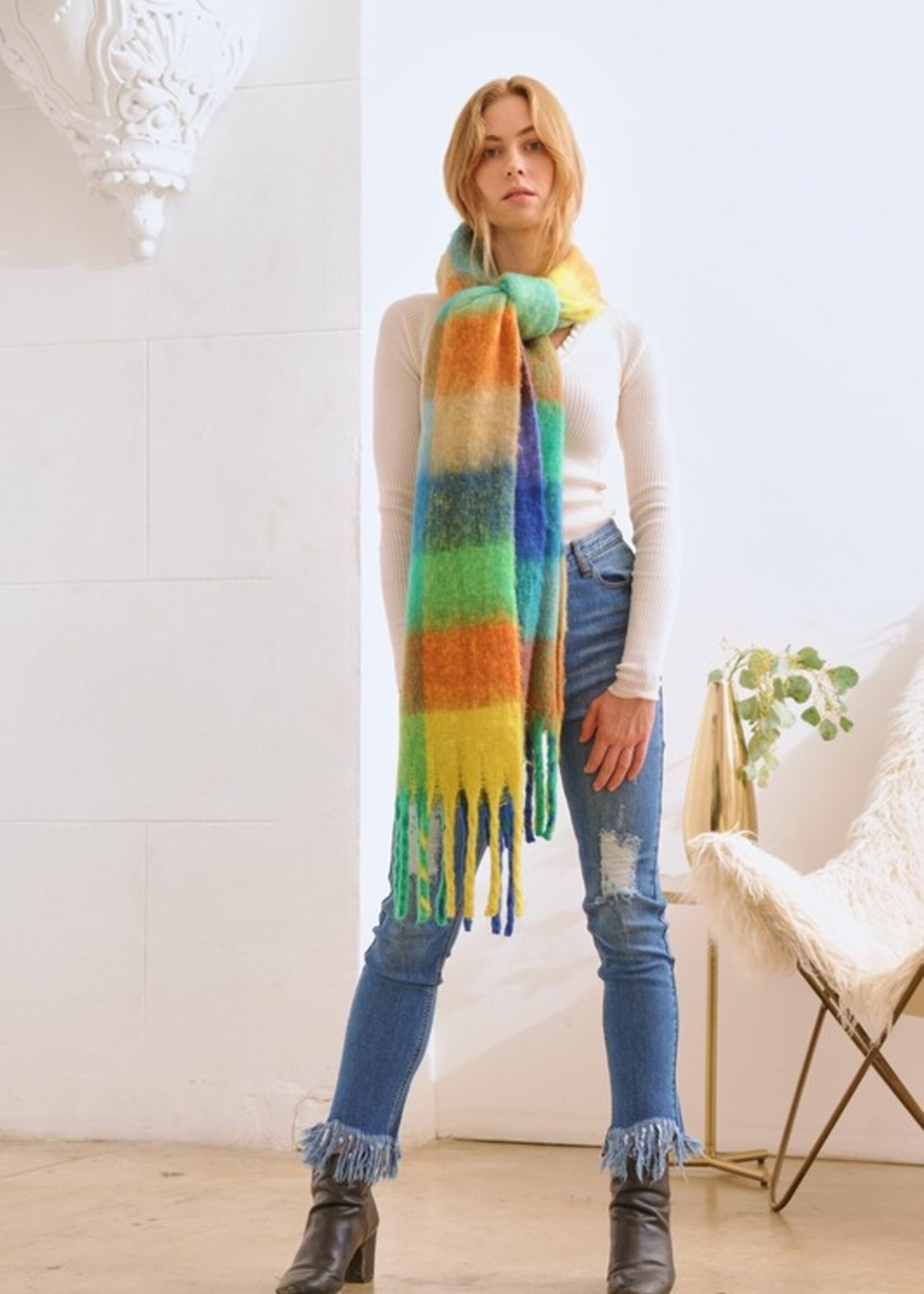 Multi Colored Scarf