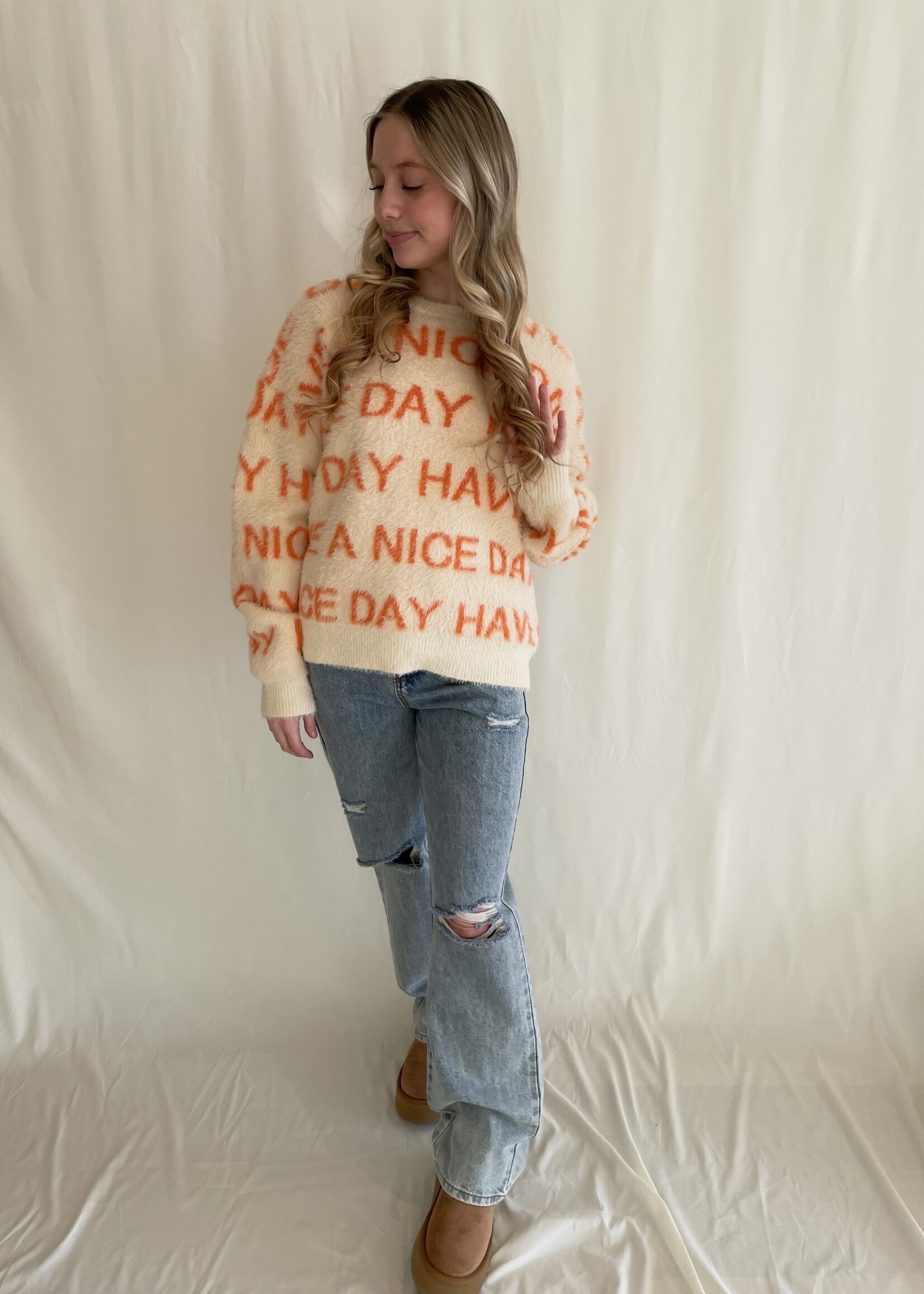 Have a Nice Day Sweater