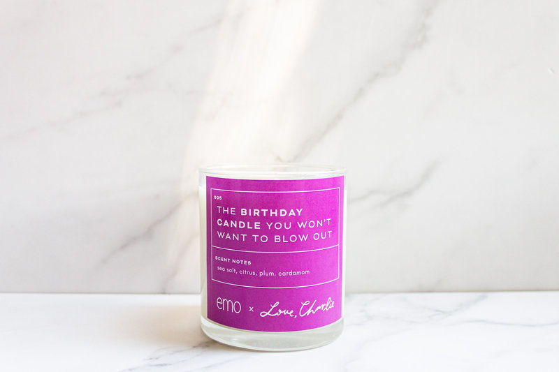 Love, Charlie Merch Birthday Candle You Won't Want to Blow Out