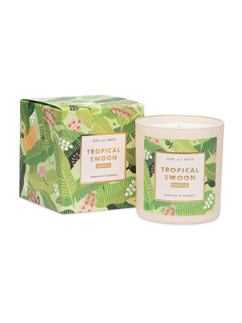 Girl w/Knife Tropical Swoon Candle