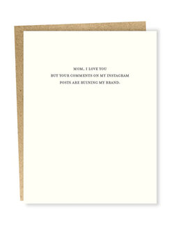 Sapling Press Mom I love you stop posting