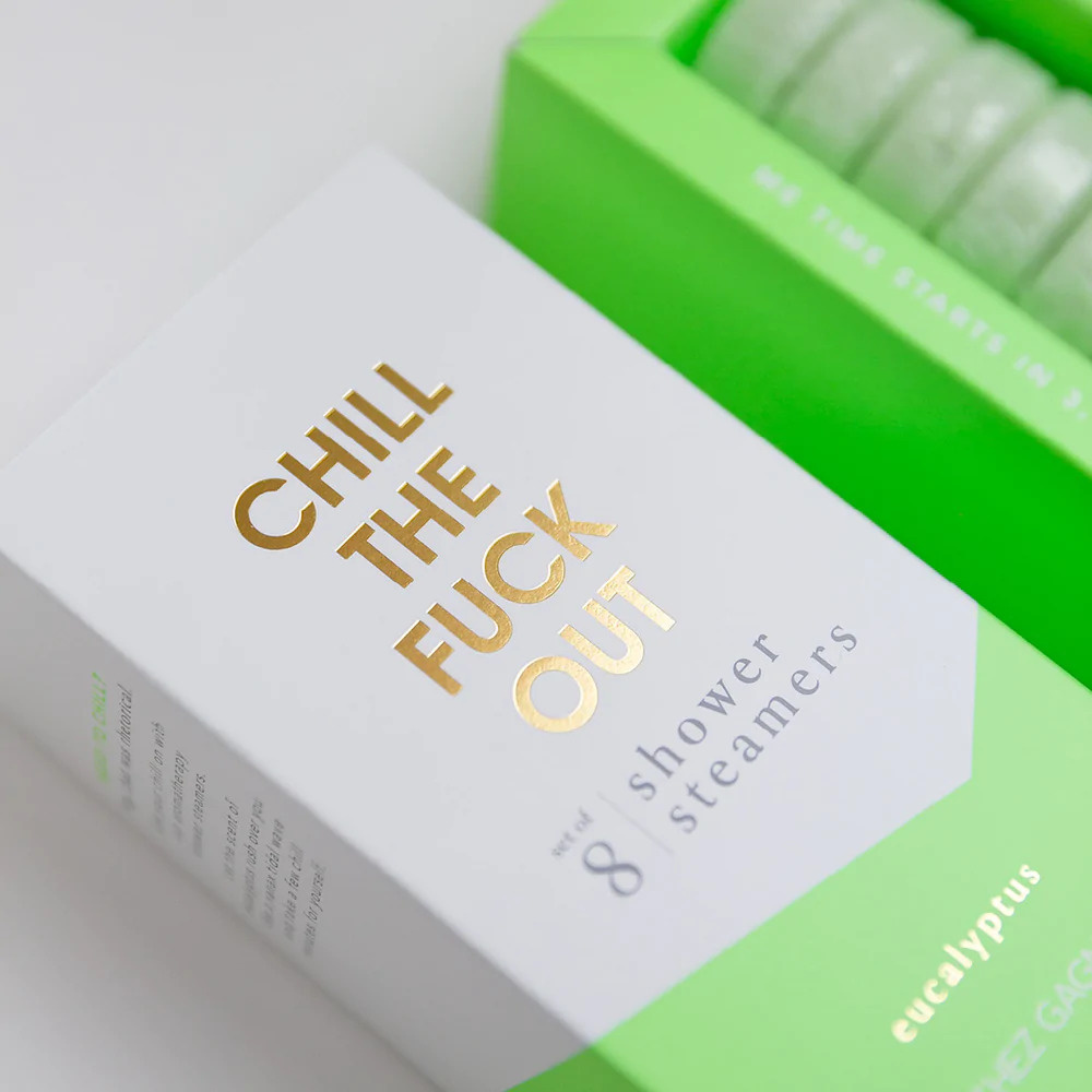 Chez Gagne Chill the Fuck Out Shower Steamers