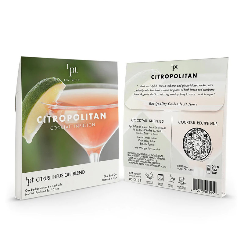 One Part Co Citropolitan Cocktail Infusion