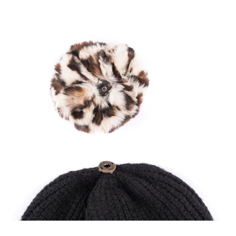 Stylish Anthropologie Snap-On Pom-Poms for Beanies