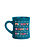 Talking Out of Turn Merry and Bright Diner Mug
