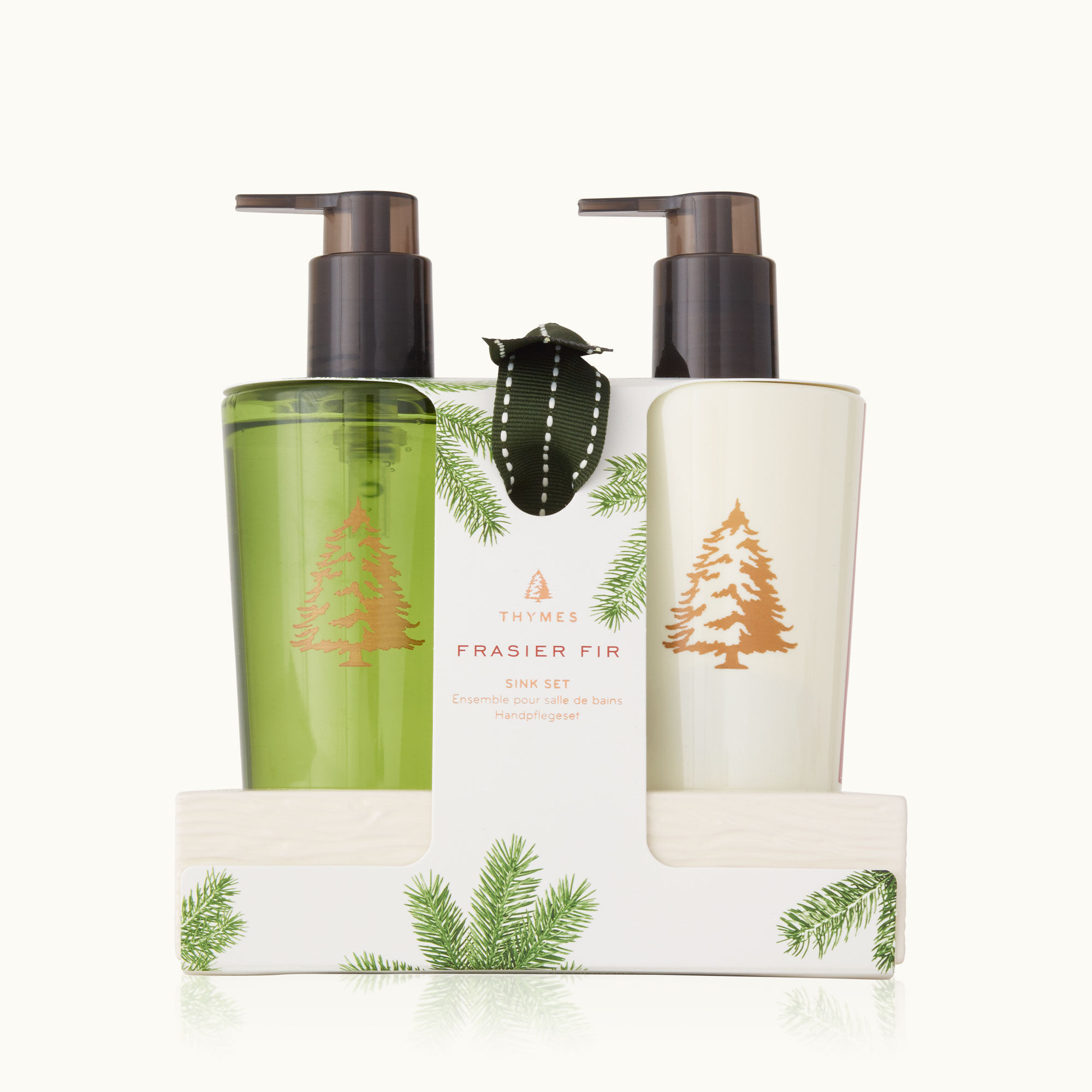 Thymes Frasier Fir Sink Set w/Caddy