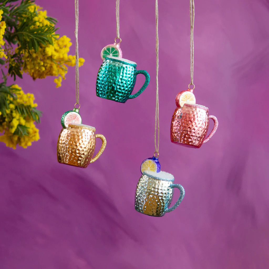 Glitterville Moscow Mule Ornament
