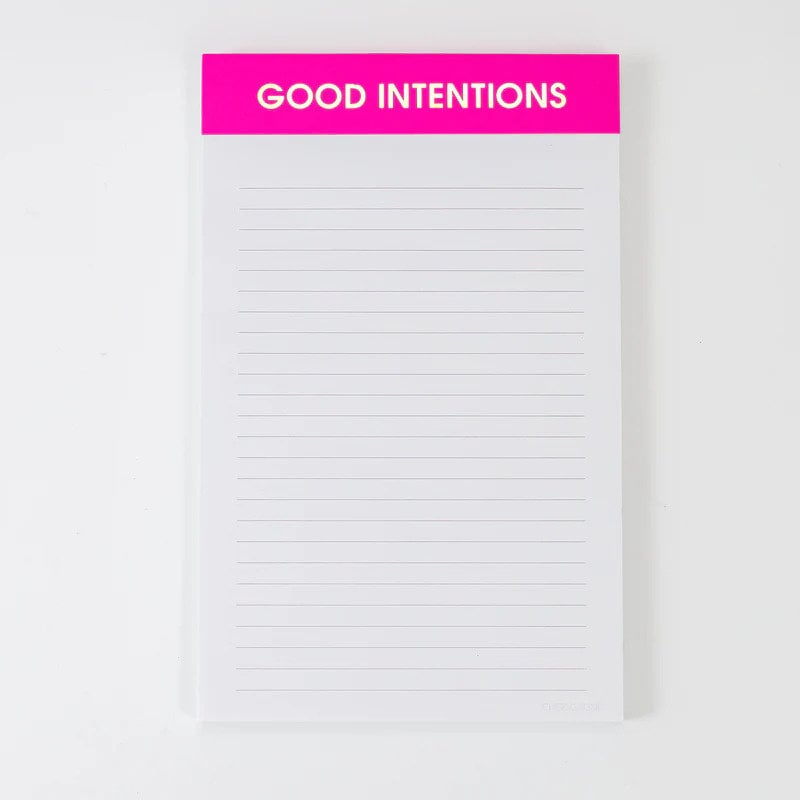 Chez Gagne Good Intentions Notepad