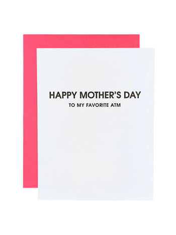 Chez Gagne My Favorite ATM-Mother's Day Card