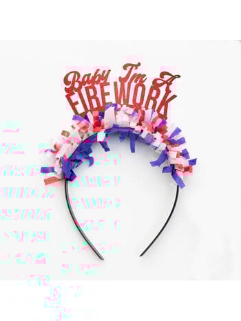 Baby I'm A Firework Party Headband