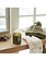 Thymes Frasier Fir Poured Candle  Molded Green Glass