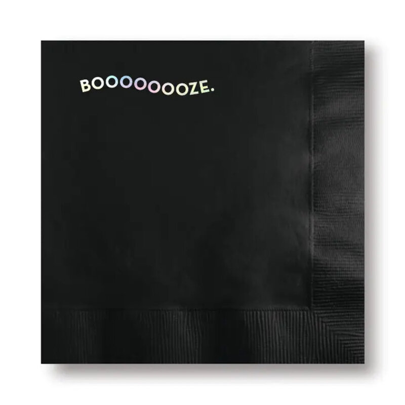 Sapling Press Boooooze Halloween Cocktail Napkins