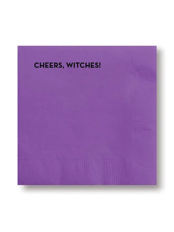 Sapling Press Cheers Witches Halloween Cocktail Napkins