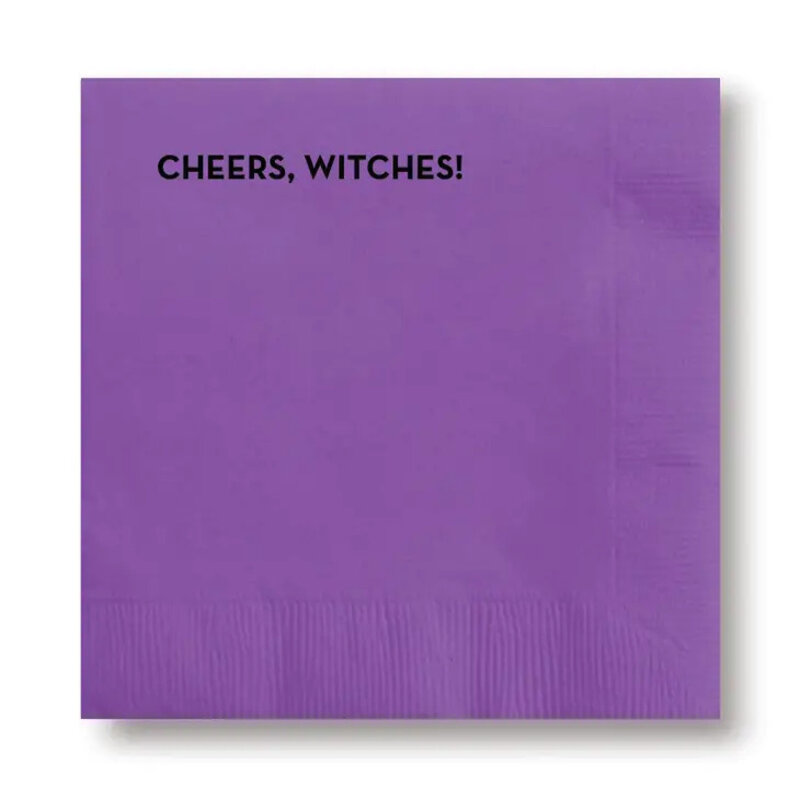 Sapling Press Cheers Witches Halloween Cocktail Napkins