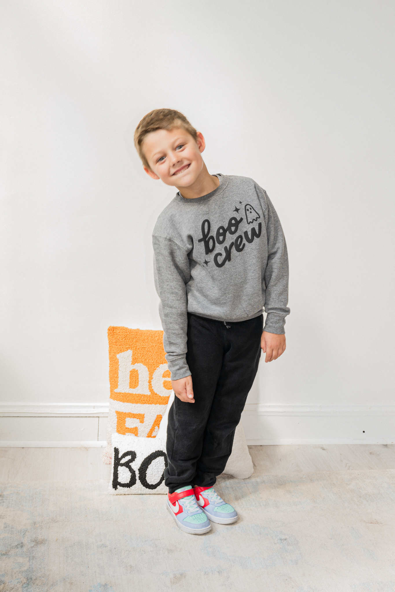 Love, Charlie Merch Boo Crew Kids Sweatshirt