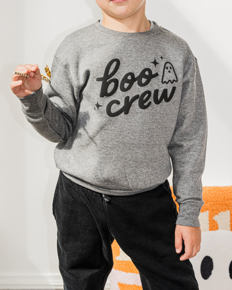 Love, Charlie Merch Boo Crew Kids Sweatshirt