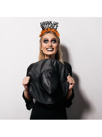 Drink Up Witches Party Crown