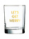 Chez Gagne Let's Get Merry Rocks Glass