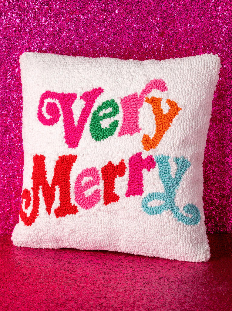 Shiraleah Very Merry Pillow
