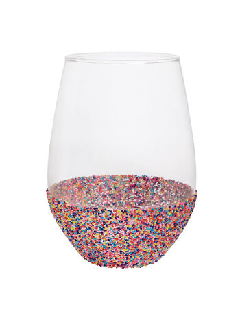 Slant Collections Jumbo Wine Glass Sprinkle Dip