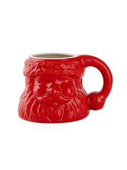 Slant Collections Shaped Santa Face Mug